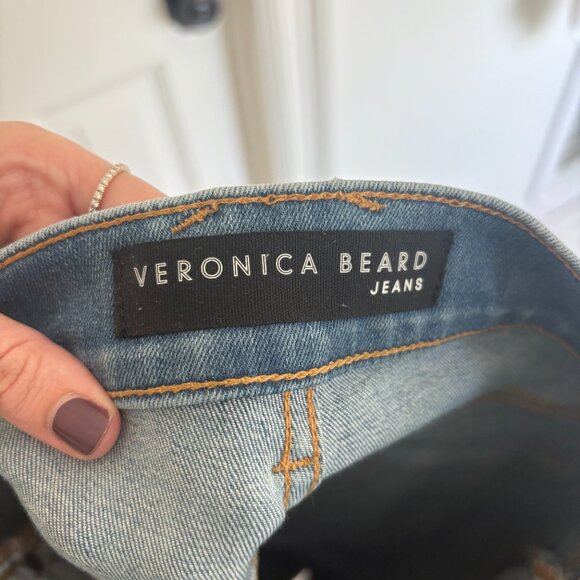 Veronica Beard Carly Kick Flare high rise jeans - Picture 5 of 6